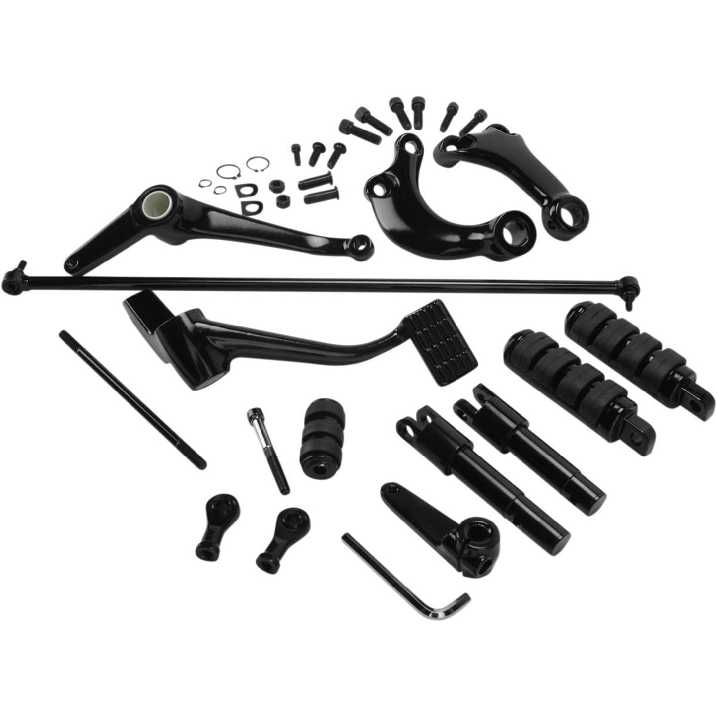 Drag Specialties Forward Control - Black -  '04-'13 XL 1622-0349_255997
