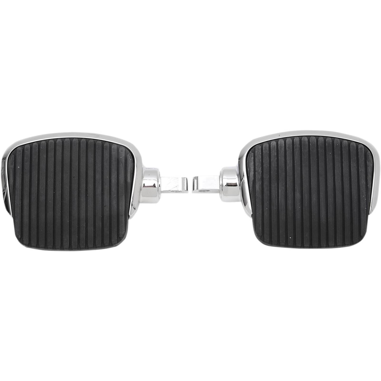 Drag Specialties Footboard - Male 4" - Chrome 1621-0724_256010