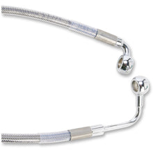 Drag Specialties Rear Brake Line - 25", 20" - Clear Stainless Steel [MPN: 1741-3849]_256013