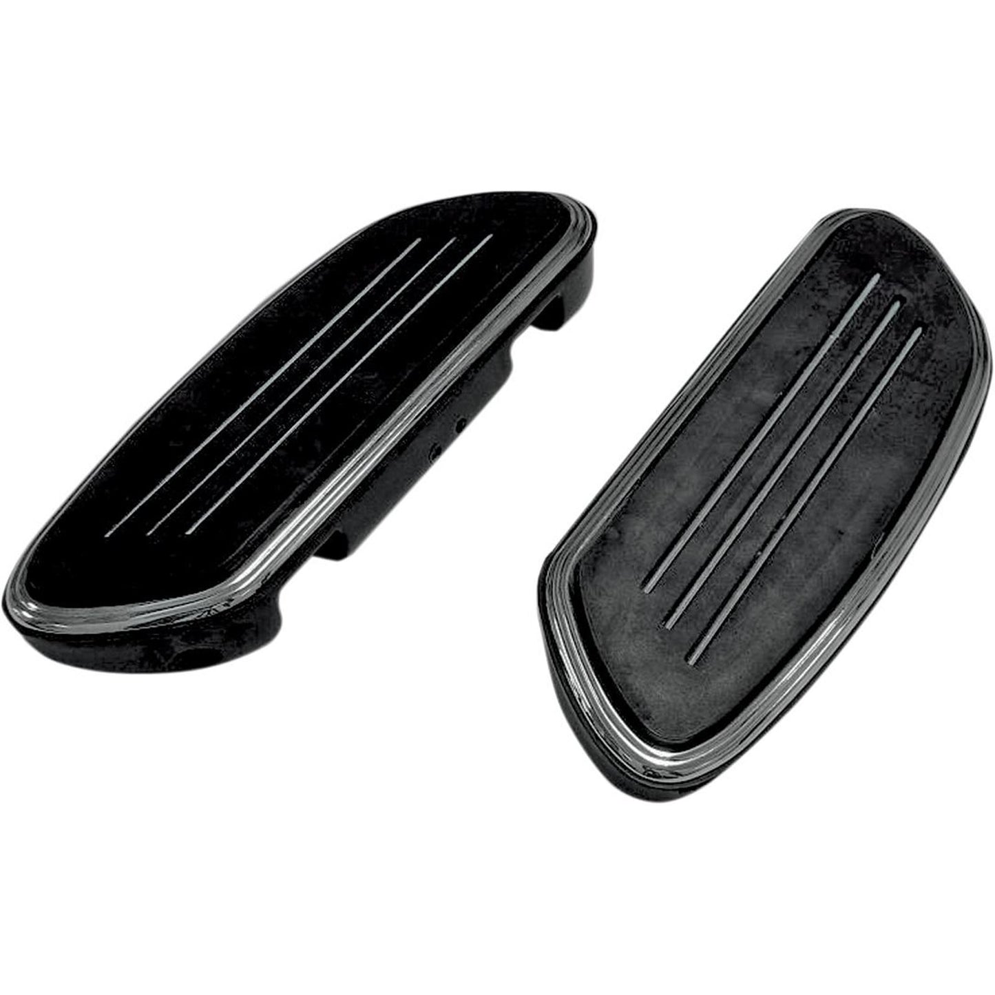 Drag Specialties Footboard Sweeper - Black 1621-0350_256109