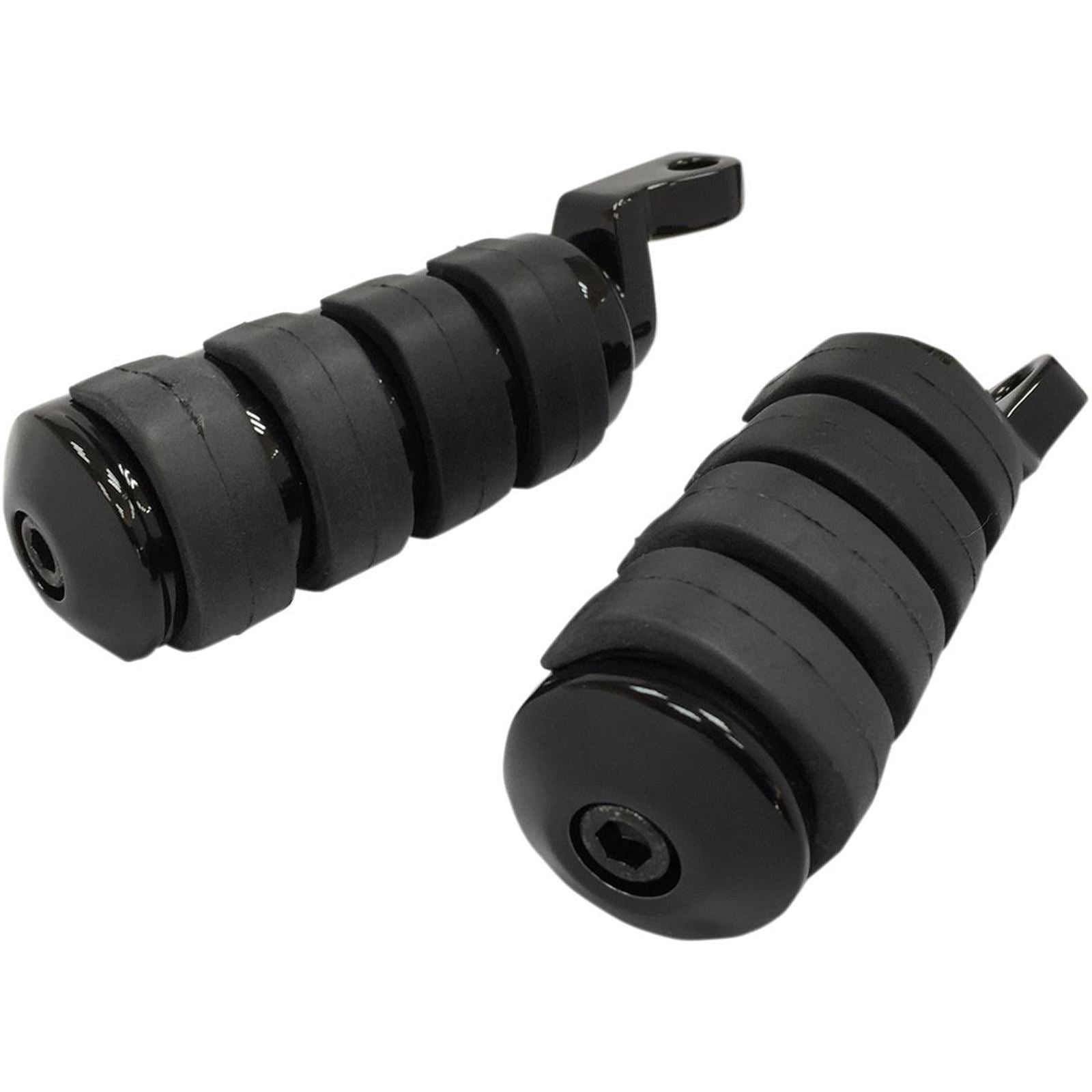 Drag Specialties Soft-Ride Black Foot Pegs - XL 1620-1889_256124