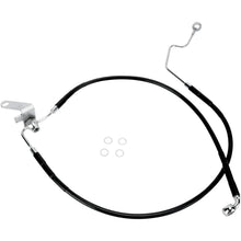 Drag Specialties +3" Brake Line - Rear - Black Vinyl - SFTL 04-5 [MPN: 1741-2956]_256195
