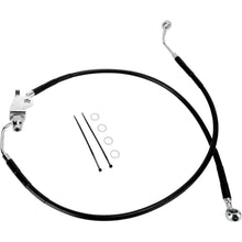 Drag Specialties Rear Brake Line - 29-5/8" - Black Stainless Steel [MPN: 1741-2961]_256197