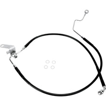 Drag Specialties Rear Brake Line - 46-3/8" - Black Stainless Steel 1741-2954_256205