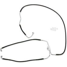 Drag Specialties Front Brake Line FLHT 09-13 ABS Black 1741-2939_256206