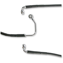 Drag Specialties Front Brake Line FLHT 09-13 ABS Black 1741-2939_256207