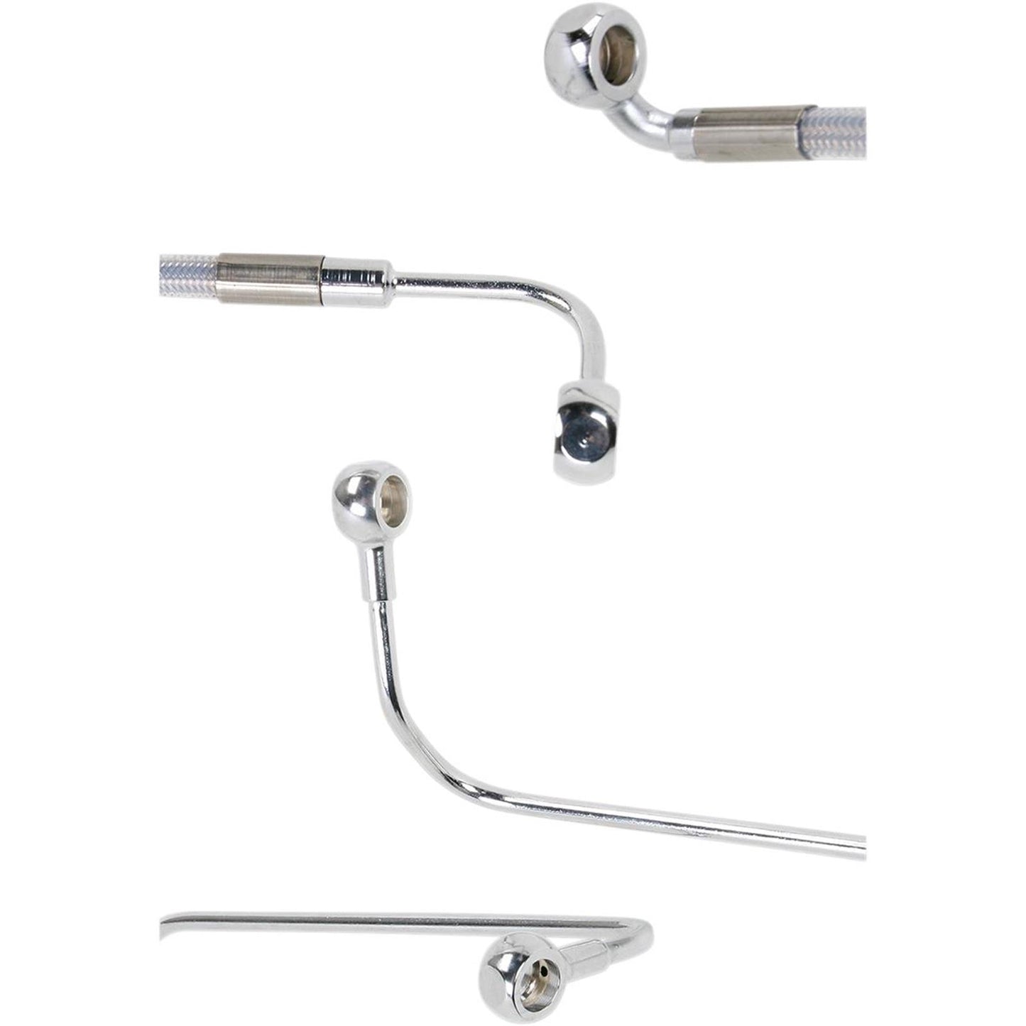 Drag Specialties Rear Brake Line  FL 9-13 ABS Stainless Steel 1741-2941_256209