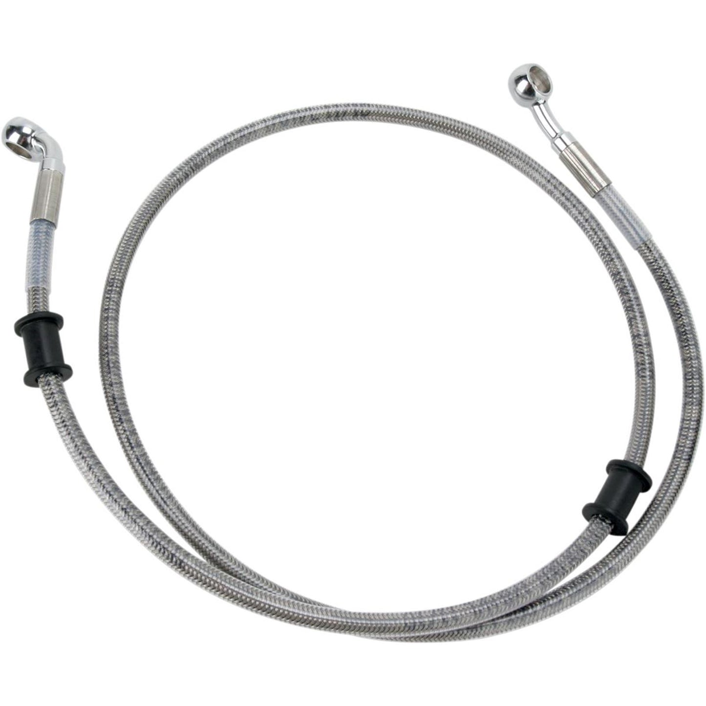 Drag Specialties Front Brake Line FXDC 08-14 Stainless Steel 1741-2912_256231