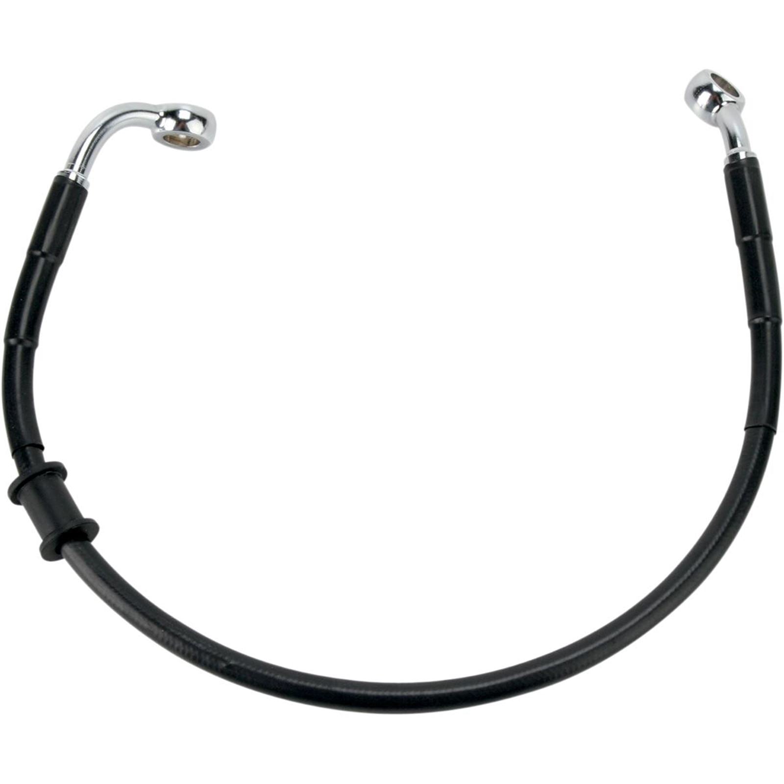 Drag Specialties Rear Brake Line FXD 08-17 Black 1741-2925_256234