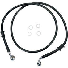Drag Specialties Front Brake Line FXST 08-10 Black 1741-2786_256280