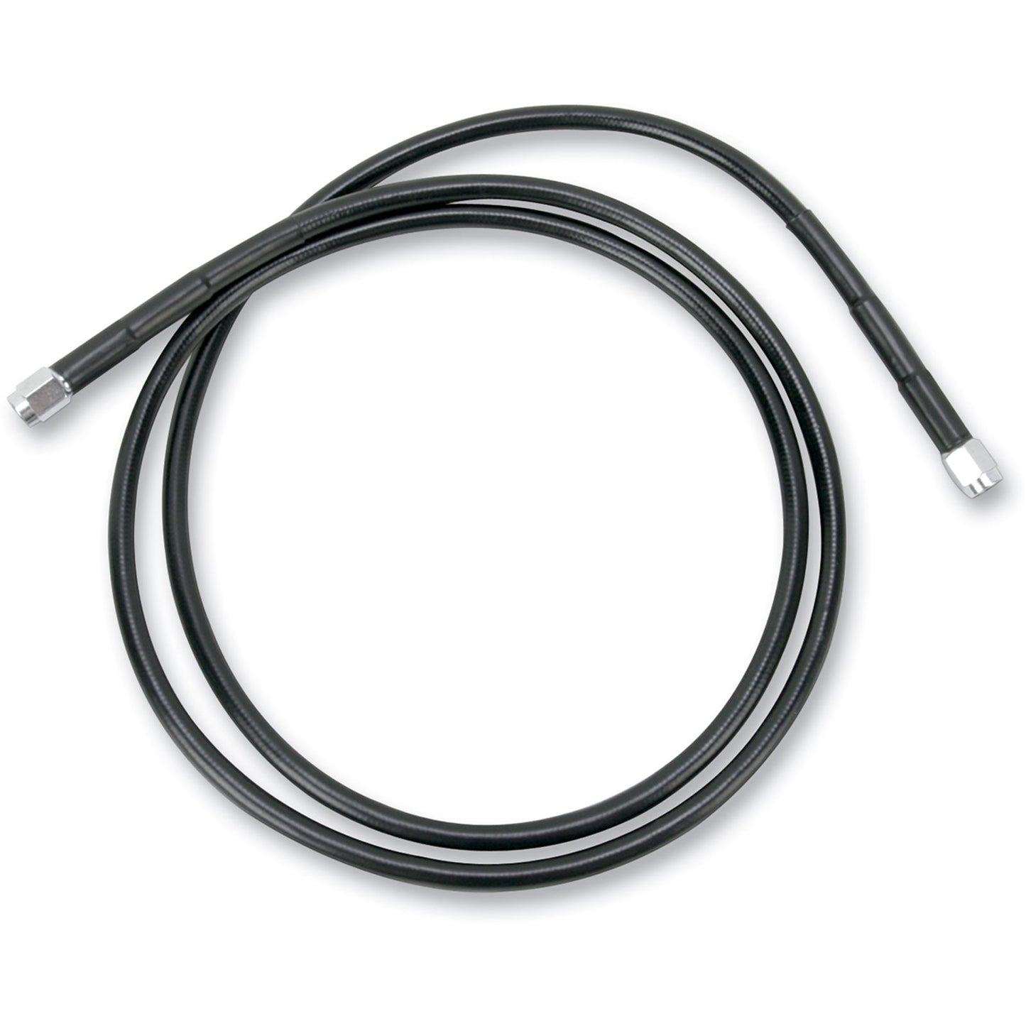Drag Specialties Universal Brake Line - Black - 18" 1741-2707_373937