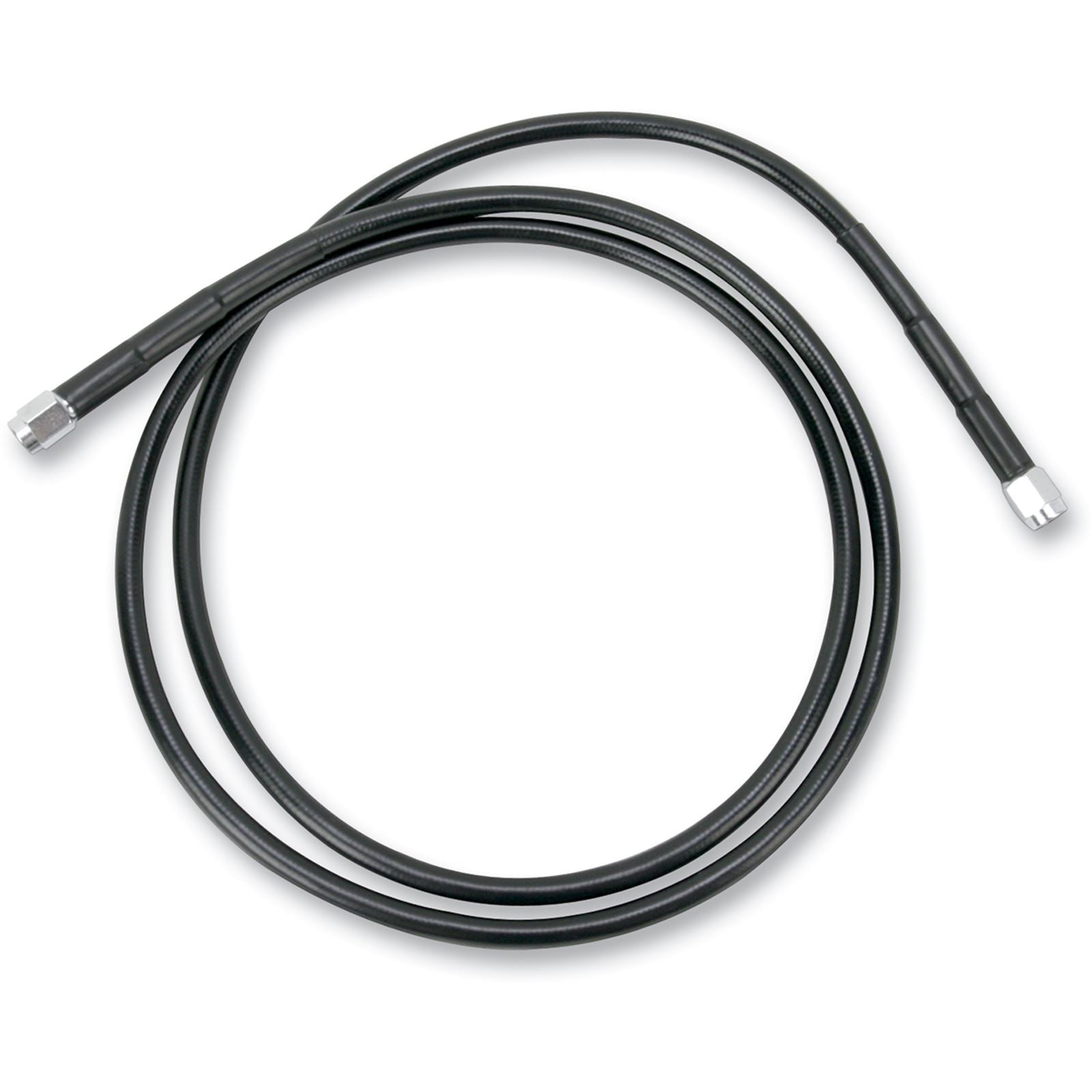 Drag Specialties Universal Brake Line - Black - 18" 1741-2707_373937