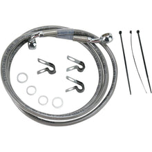 Drag Specialties +10" Brake Line - Front - Stainless Steel - 00-07FLST 1741-2653_256363