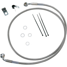 Drag Specialties +4" Brake Line - Front - Stainless Steel - 99-07FXST 1741-2655_256365