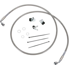 Drag Specialties +6" Brake Line - Front - Stainless Steel - 00-07FLST 1741-2651_256374