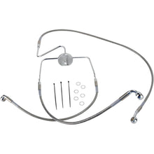 Drag Specialties +10" Brake Line - Front -  Stainless Steel - FLHR94-07 1741-2638_256387
