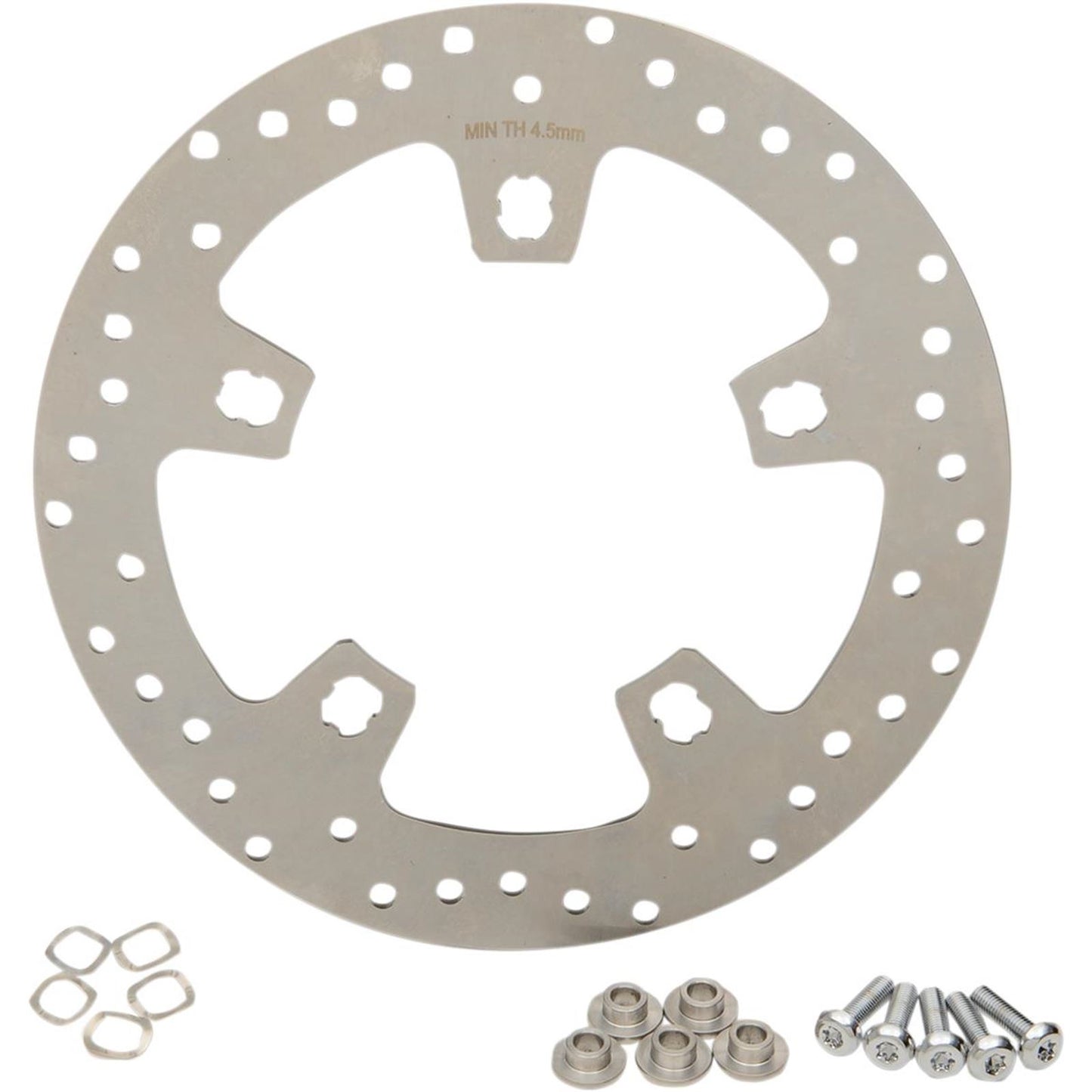 Drag Specialties Front Rotor - 11.5" - Stainless Steel 1710-3410_256396