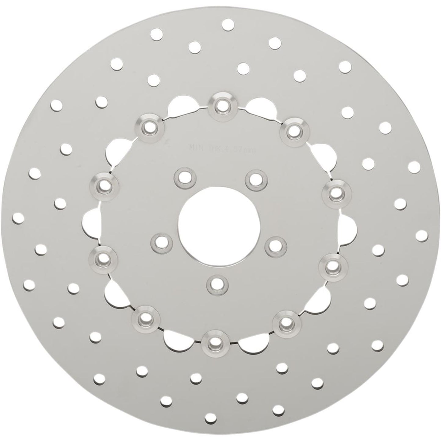 Drag Specialties Drilled Brake Rotor - Front - 11.8" - Dyna [MPN: 1710-3157]_256397