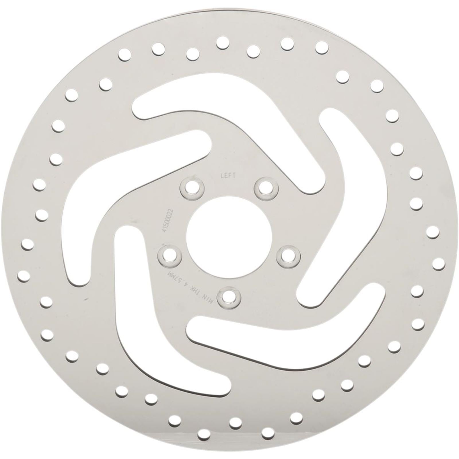 Drag Specialties Drilled Brake Rotor - Front - 11.8" - Softail/Sporster 1710-3048_256419