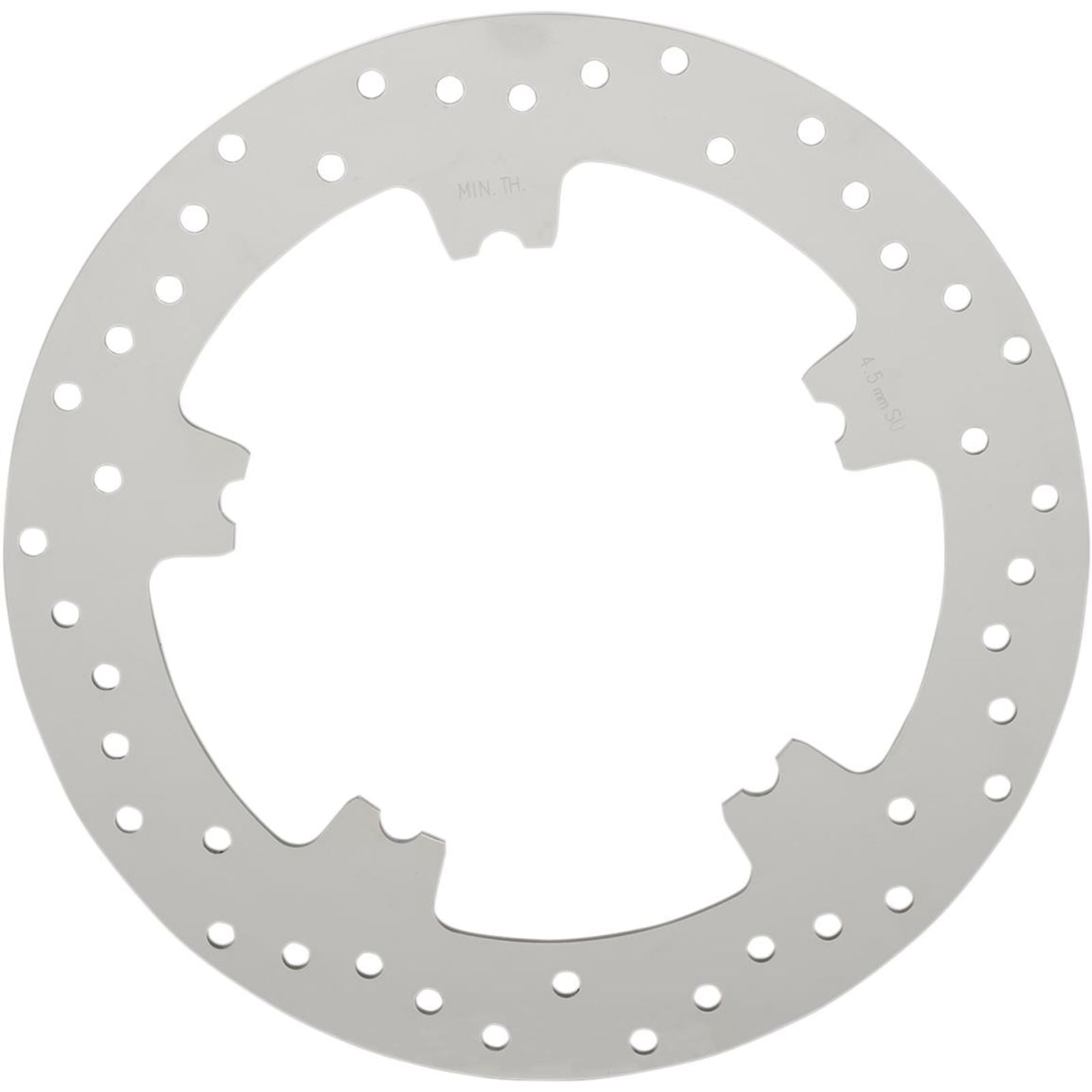 Drag Specialties Drilled Brake Rotor - Front - 11.8" - Dyna/V-Rod 1710-3155_256424