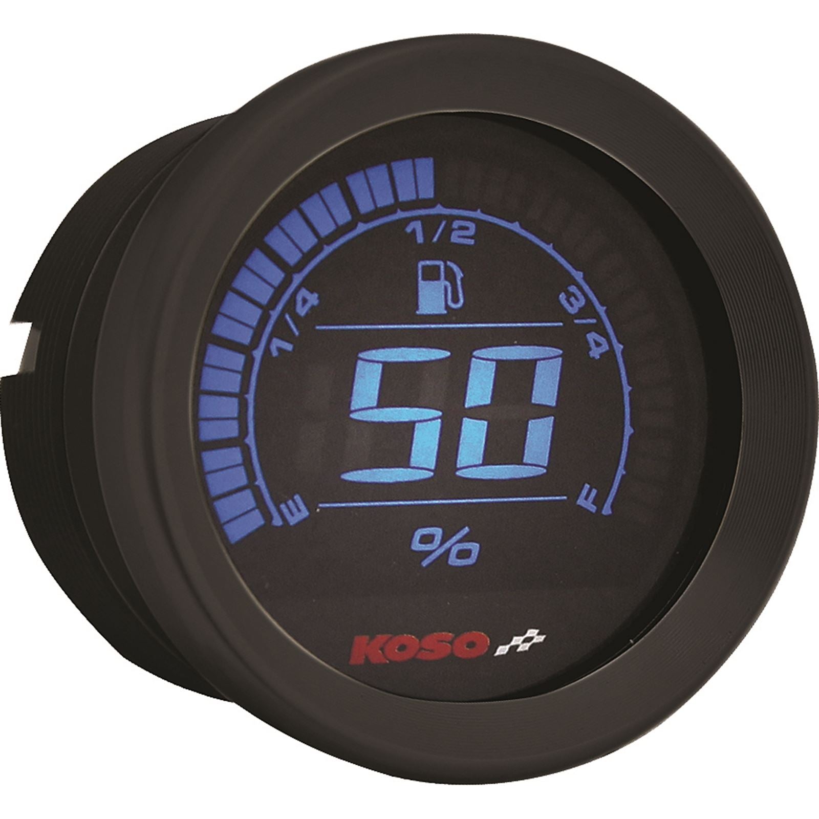 Koso Digital Gauge Cluster Black Bezel 04-13 FLHT And FLTR BA050903_256431
