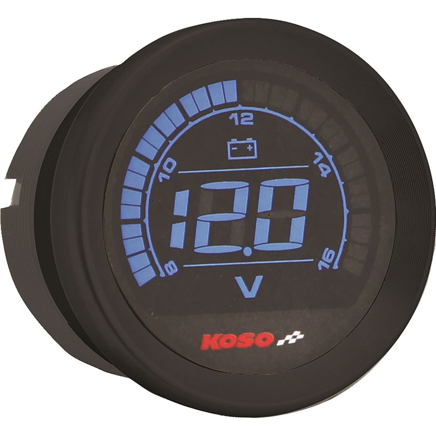 Koso Digital Gauge Cluster Black Bezel 04-13 FLHT And FLTR BA050903_256432