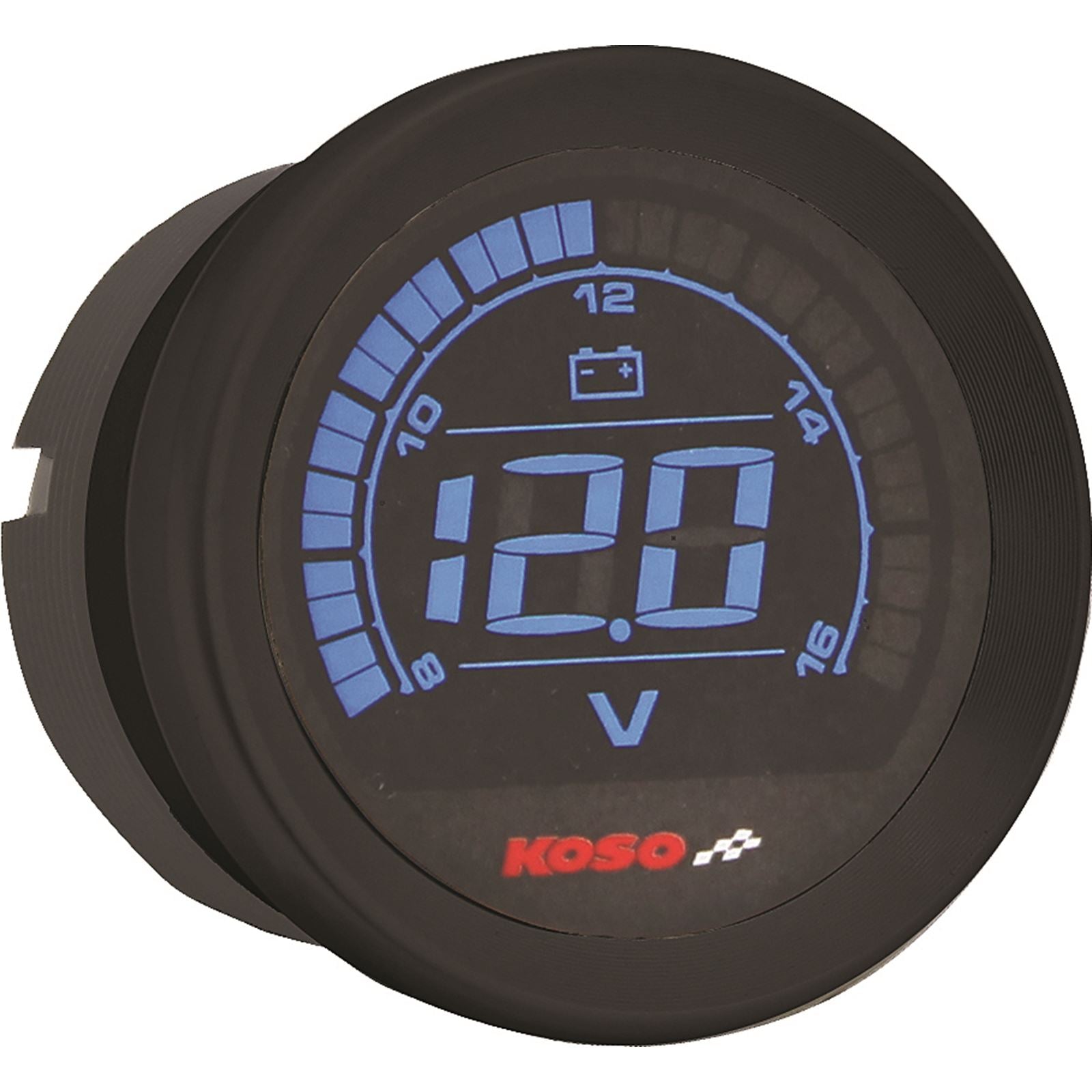 Koso Digital Gauge Cluster Black Bezel 04-13 FLHT And FLTR BA050903_256432