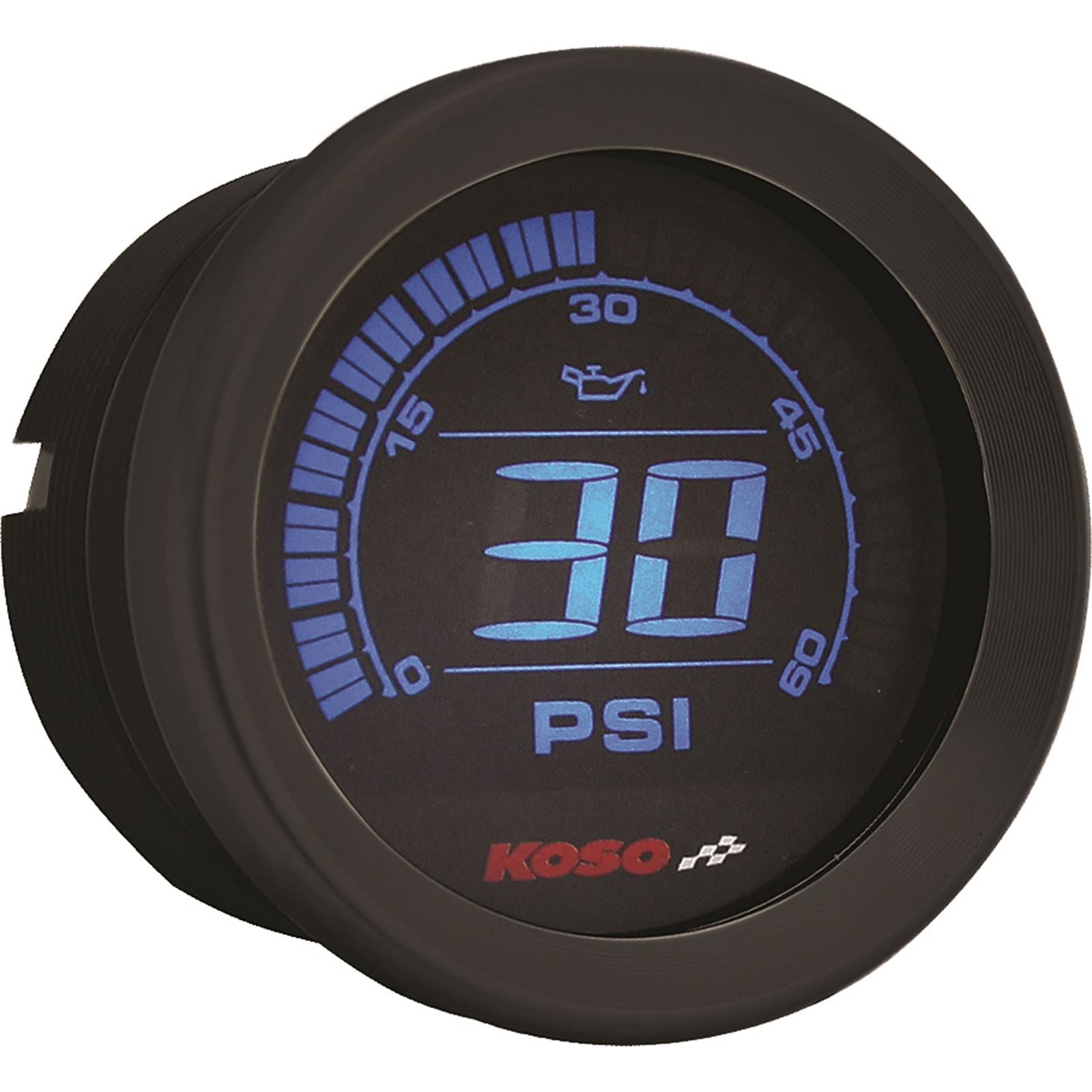 Koso Digital Gauge Cluster Black Bezel 04-13 FLHT And FLTR BA050903_256433