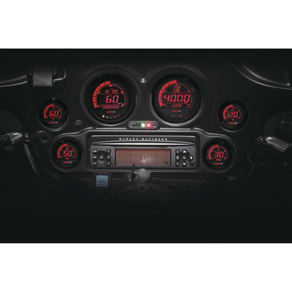 Koso Digital Gauge Cluster Black Bezel 04-13 FLHT And FLTR BA050903_256436