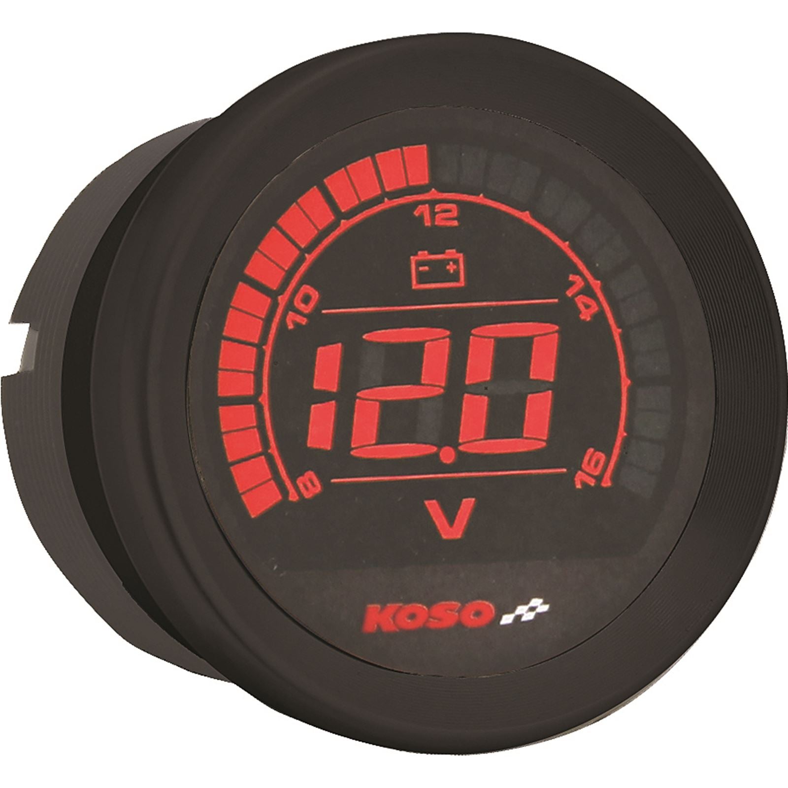 Koso Digital Gauge Cluster Black Bezel 04-13 FLHT And FLTR BA050903_256440
