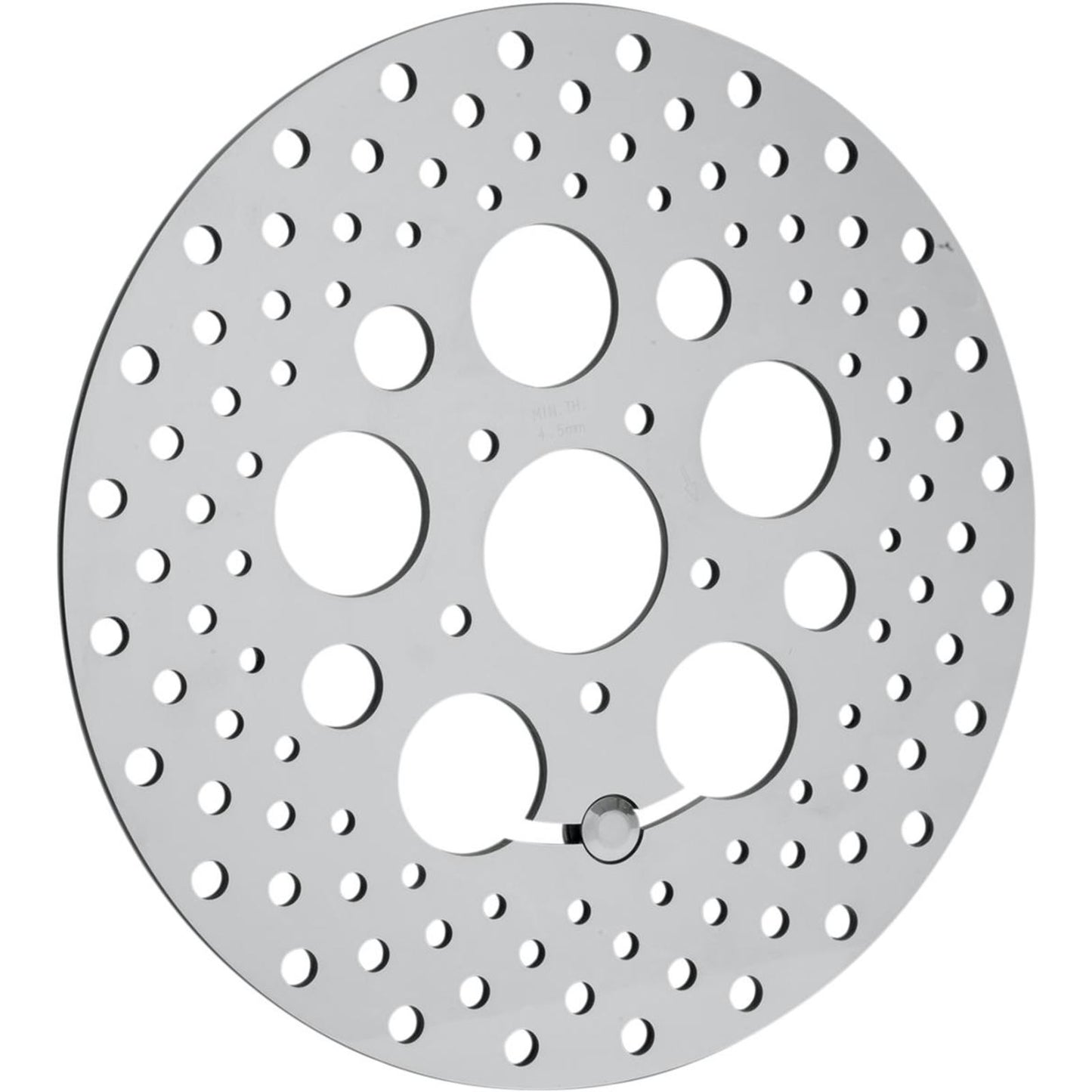 Drag Specialties Drilled Brake Rotor - Front - 11.8 - Touring/Trike" 1710-1061_256466