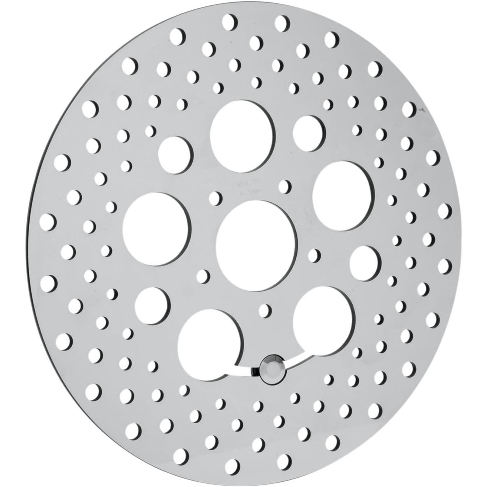 Drag Specialties Drilled Brake Rotor - Front - 11.8 - Touring/Trike" 1710-1061_256466
