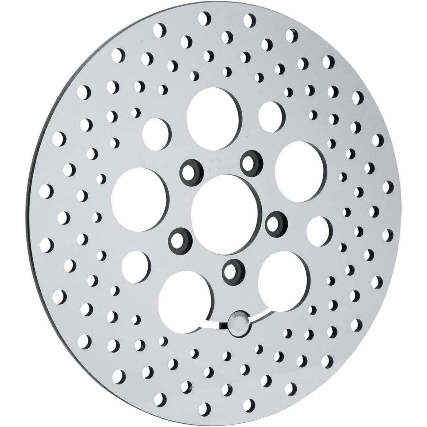 Drag Specialties Drilled Brake Rotor - Rear - 11.8" - Touring 1710-1062_256468