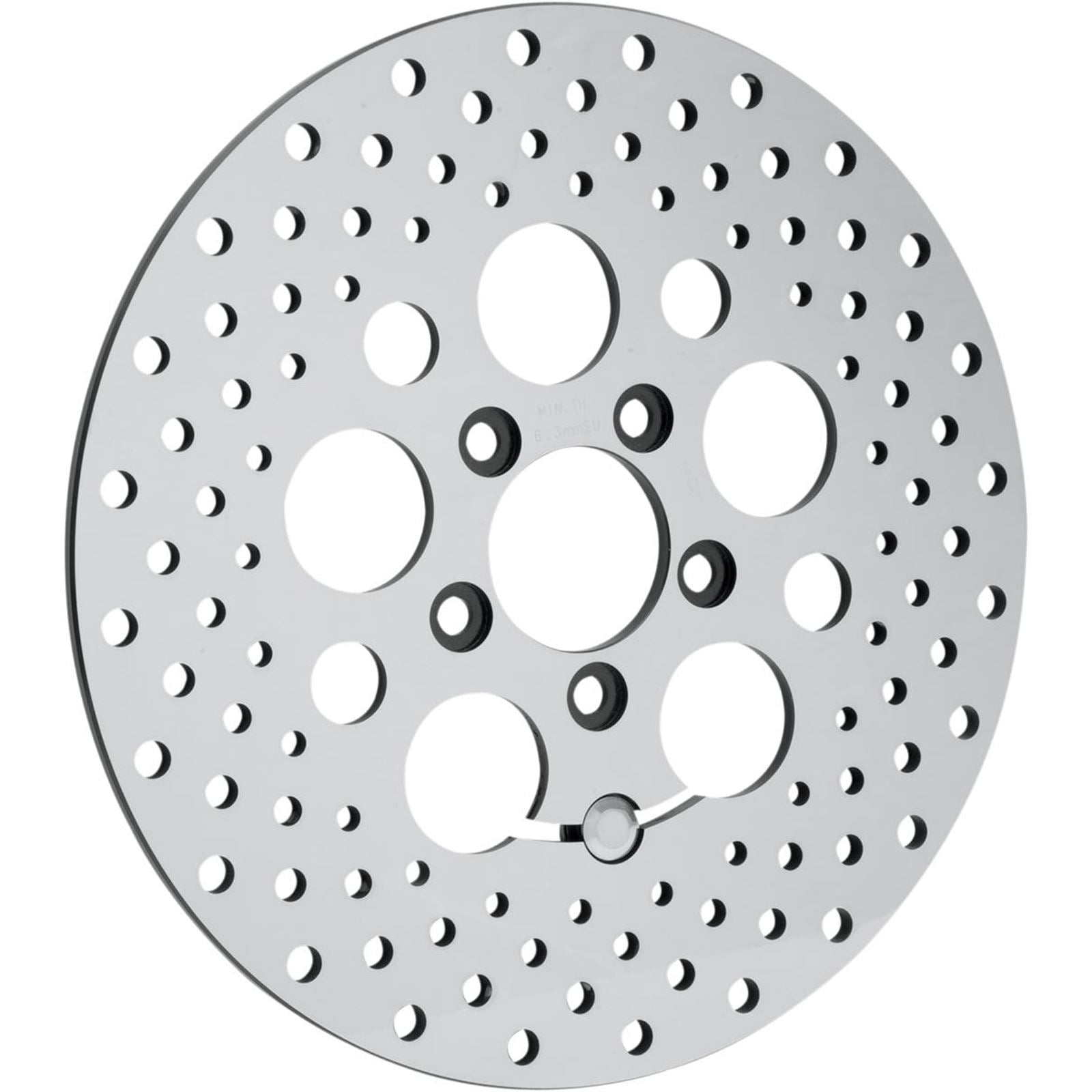 Drag Specialties Drilled Brake Rotor - Rear - 11.8" - Touring 1710-1062_256468