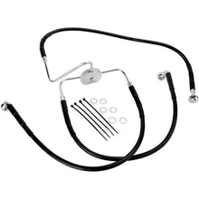 Drag Specialties Front Brake Line FXDL 96-00 Black 1741-2562_256498