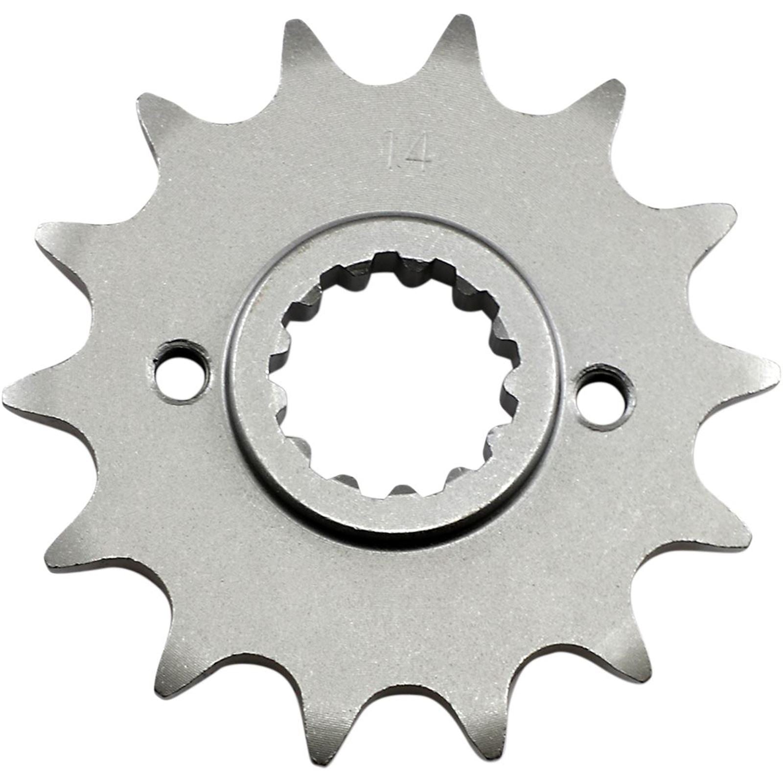 Parts Unlimited Counter Shaft Sprocket for Kawasaki 520 - 14-Tooth [MPN: K22-2782]_256535
