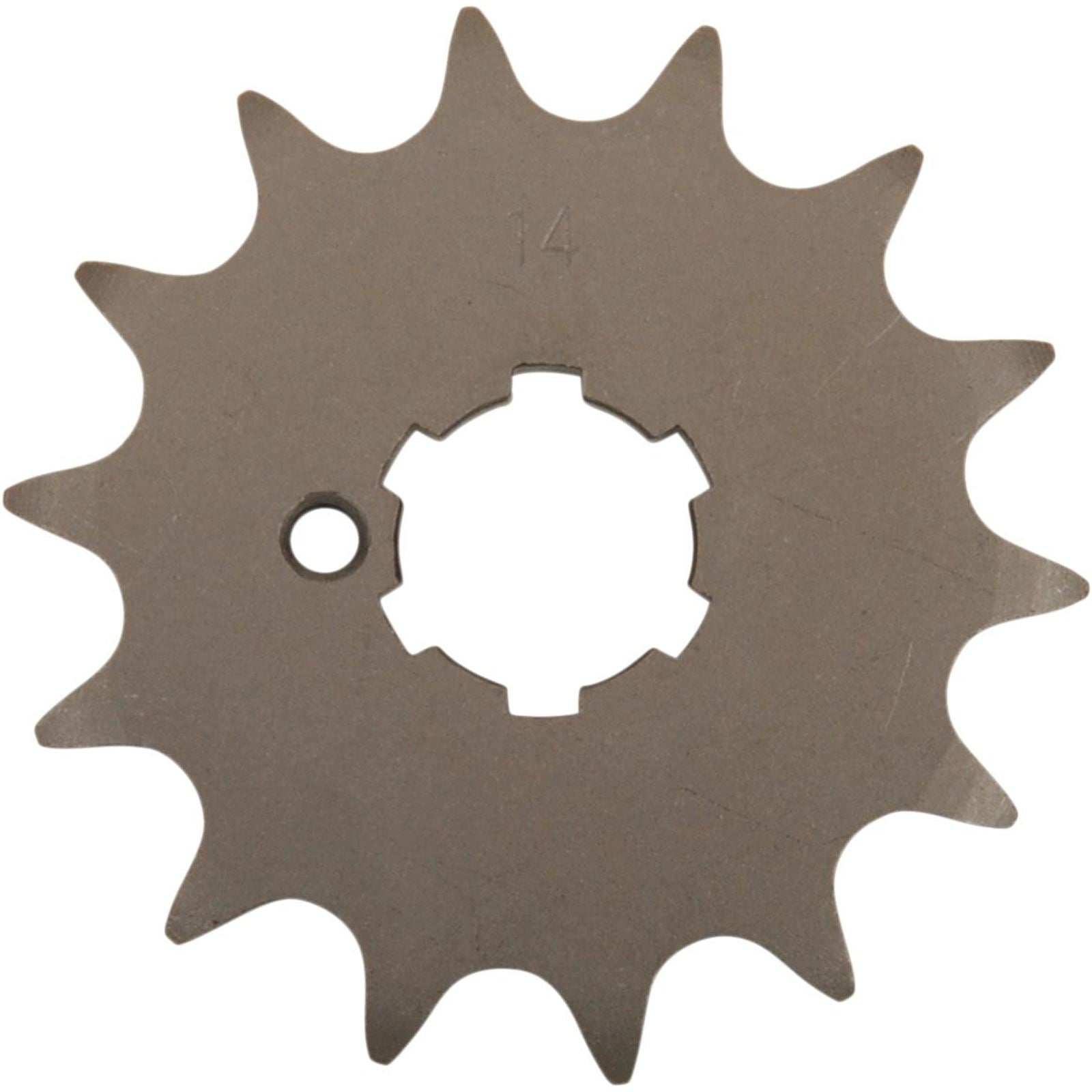 Parts Unlimited Counter Shaft Sprocket for Kawasaki 520 - 14-Tooth [MPN: K22-2725]_256552