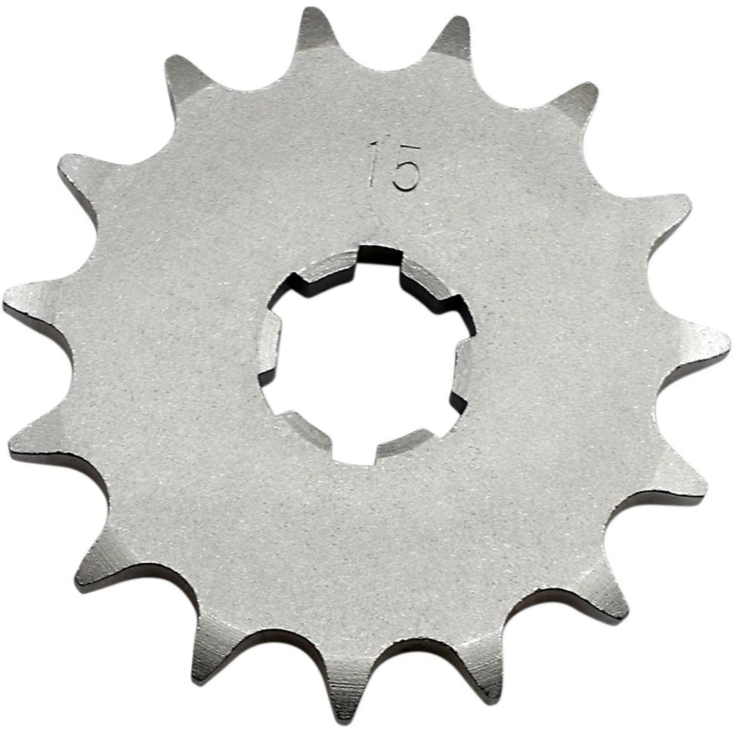 Parts Unlimited Counter Shaft Sprocket for Kawasaki 428 - 15-Tooth [MPN: K22-2727]_256553