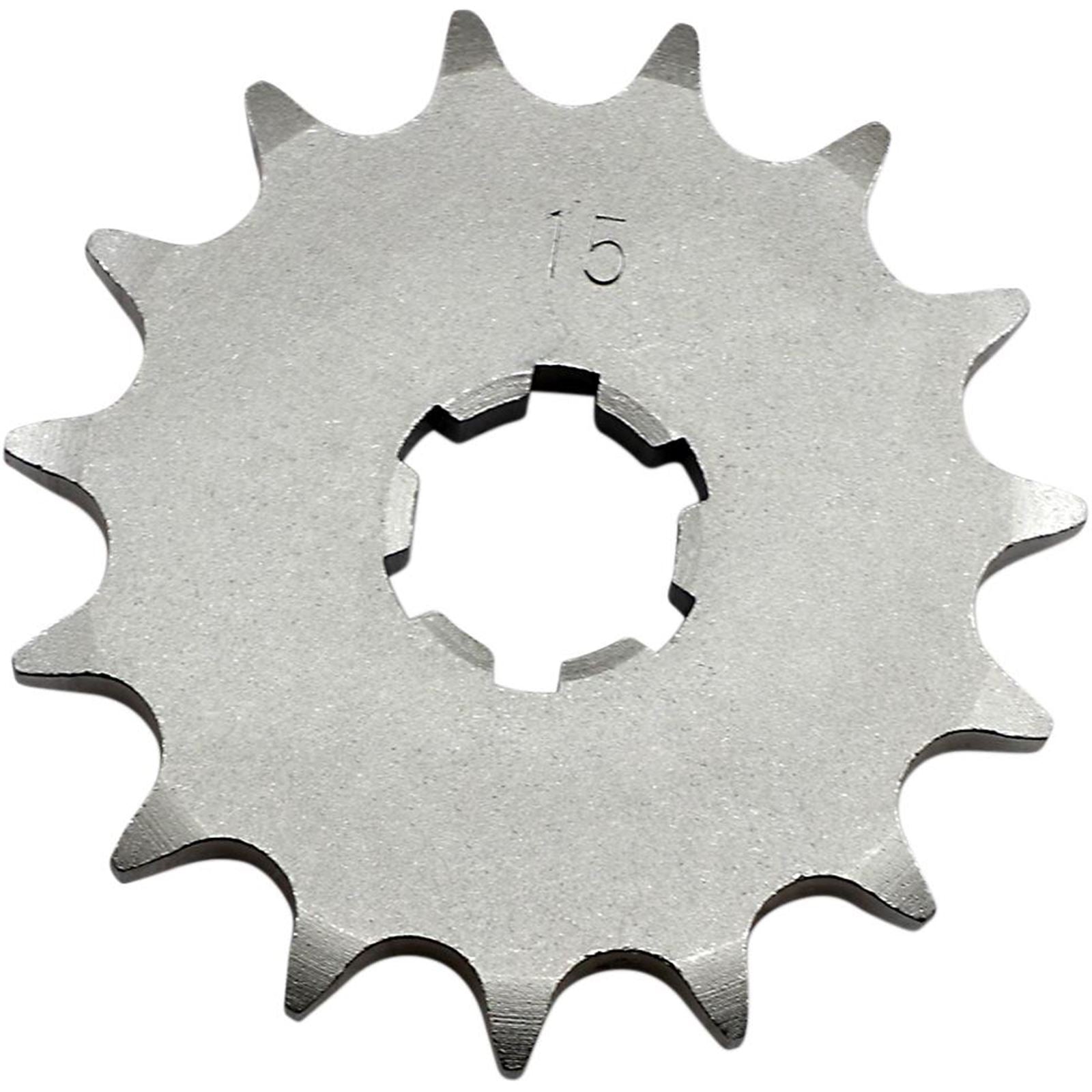 Parts Unlimited Counter Shaft Sprocket for Kawasaki 428 - 15-Tooth [MPN: K22-2727]_256553
