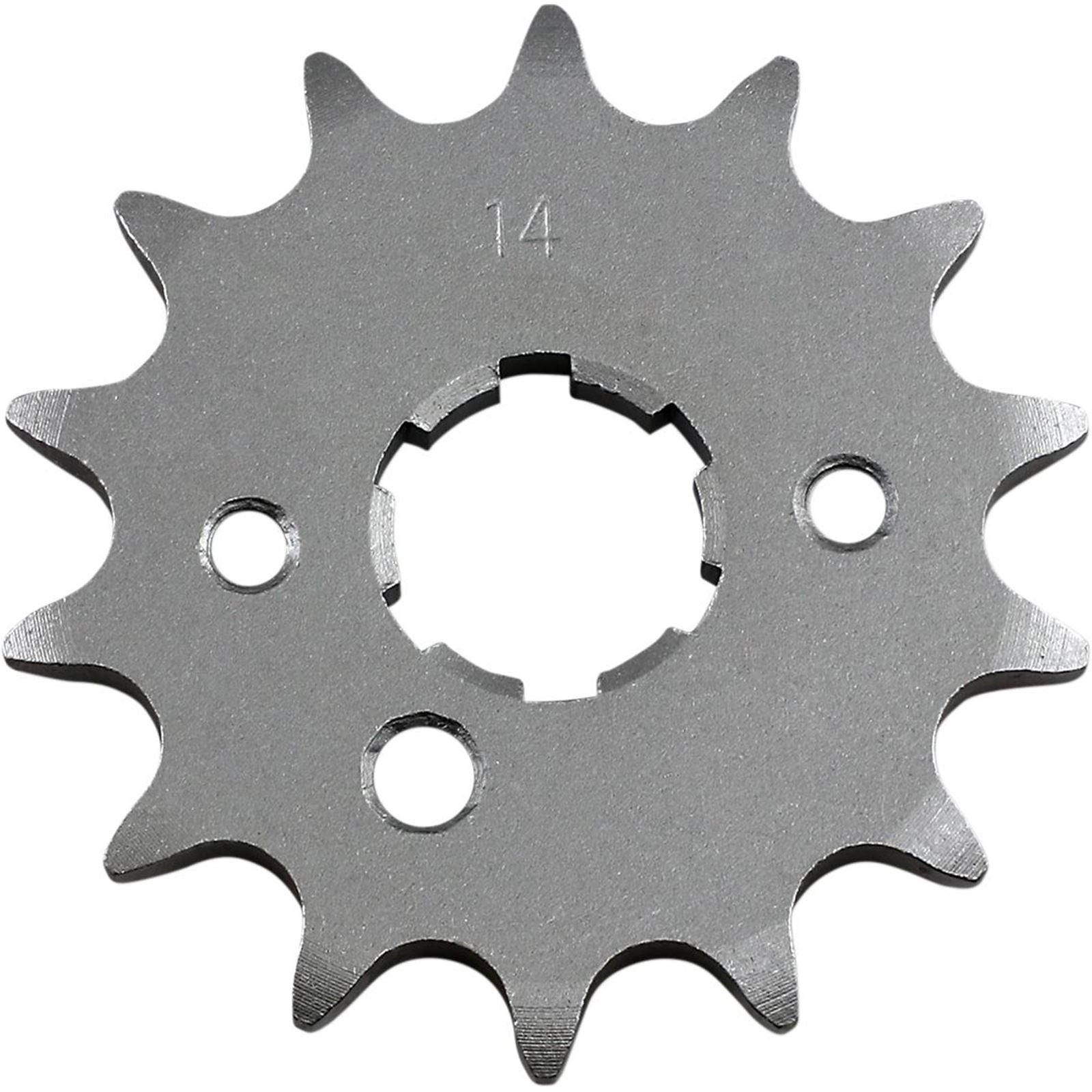 Parts Unlimited Counter Shaft Sprocket for Kawasaki 520 - 14-Tooth [MPN: K22-2740]_256558