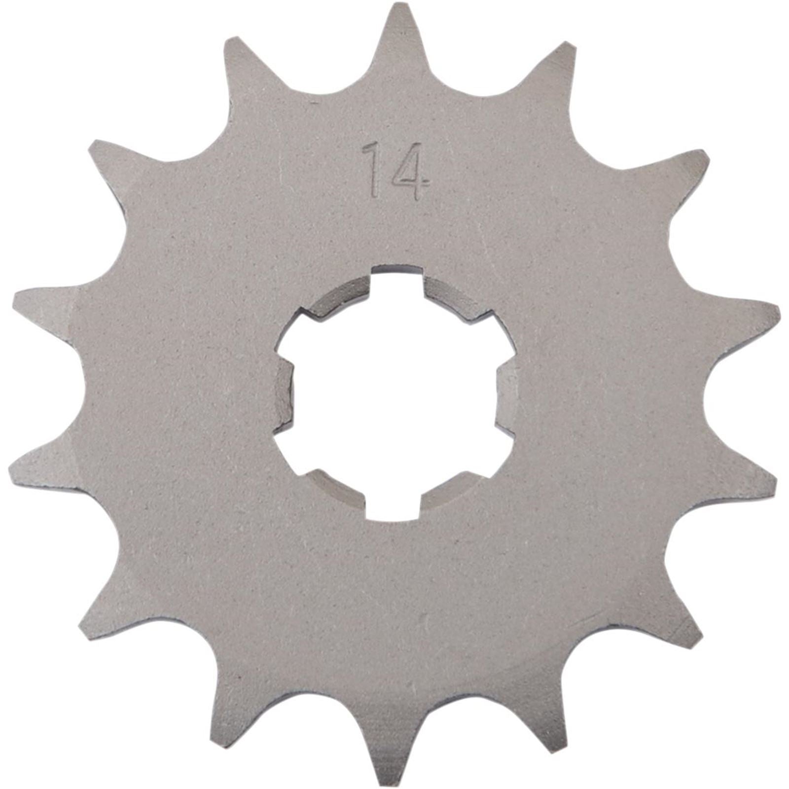 Parts Unlimited Counter Shaft Sprocket for Kawasaki 428 - 14-Tooth [MPN: K22-2722]_256564