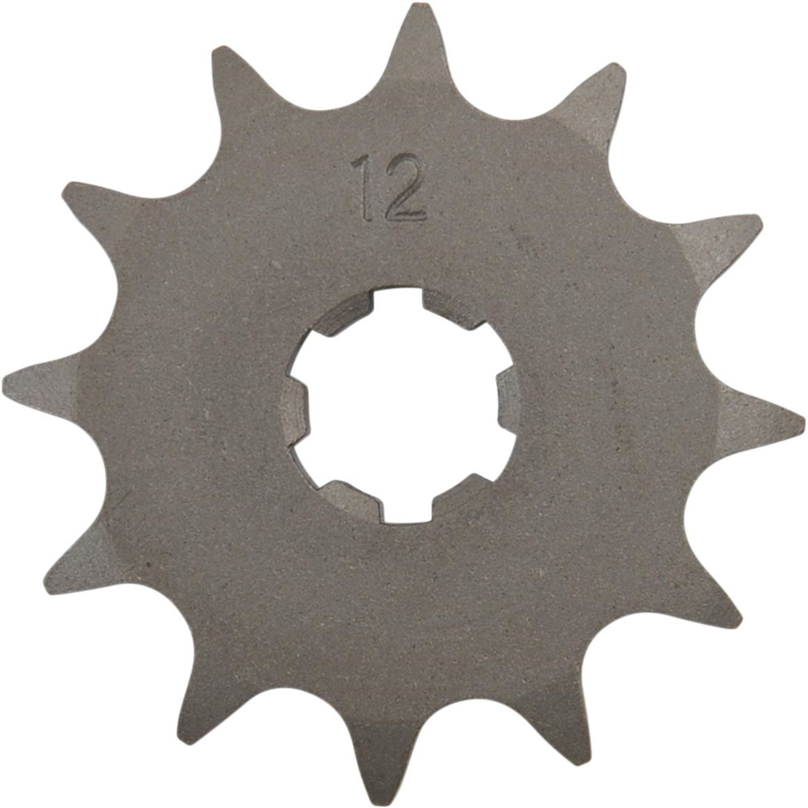 Parts Unlimited Counter Shaft Sprocket For Suzuki/Yamaha 428 - 12-Tooth [MPN: K22-2654]_256583