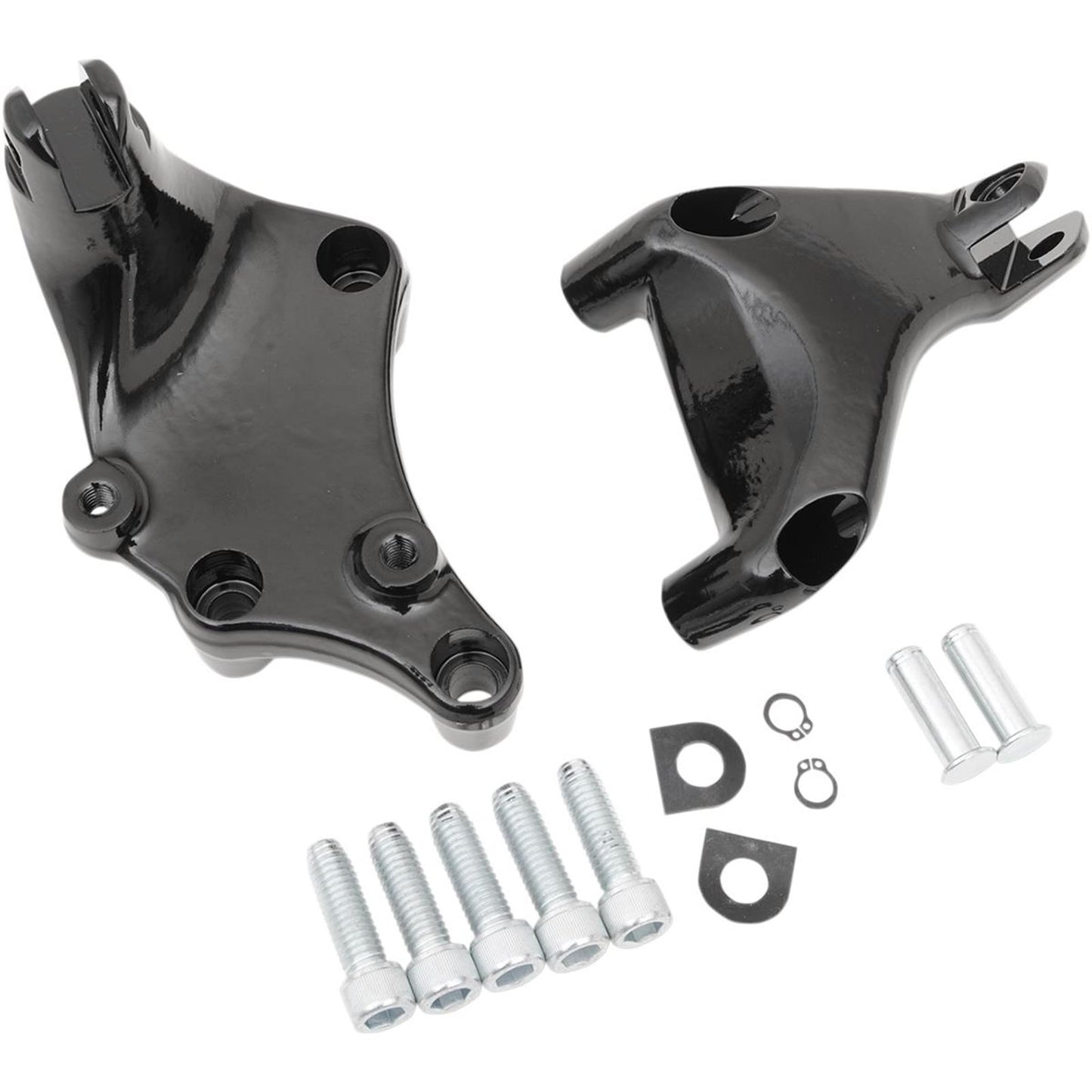 Drag Specialties Passenger Peg Mount - Black - XL '04+ 1620-1318_256640