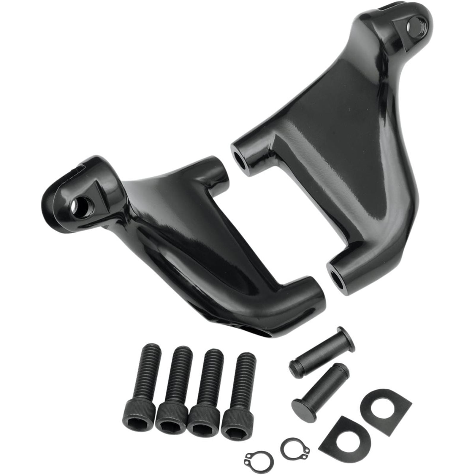 Drag Specialties Passenger Peg Mount - Black - XL '04-'13 1620-0705_256656