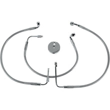 Drag Specialties Front Brake Line XLS 96-03 Clear-Coated Stainless Steel 1204-2755_256661