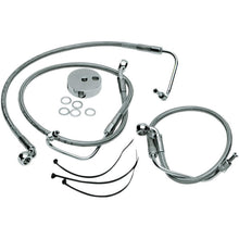 Drag Specialties Front Brake Line FLHR94-07 Stainless Steel 1204-2756_256664