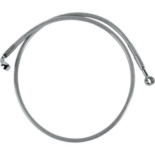 Drag Specialties Front Brake Line XL/H 88-03 Clear-Coated Stainless Steel 1204-2753_256674