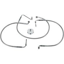 Drag Specialties Front Brake Line FXDS 90-99 Clear-Coated Stainless Steel [MPN: 1204-2739]_256677