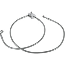 Drag Specialties Rear Brake Line FX/FLST 00-03 Clear-Coated Stainless Steel [MPN: 1204-2744]_256683