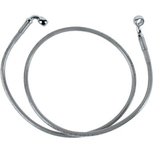 Drag Specialties Front Brake Line - FXDL - Clear-Coated Stainless Steel 1204-2735_256686
